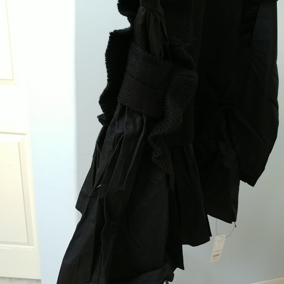 W♥C / Wego Japan black knit layered dress - Picture 8 of 8